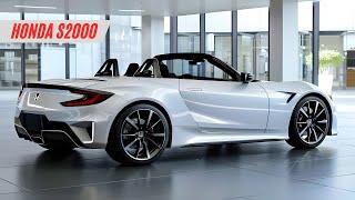 2025 Honda S2000 - The Legendary Roadster Returns in Style 