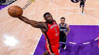 Pelicans Highlights Zion Williamson w 31 at Kings 41124