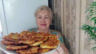 Блюдо на все лето.Оладьи вкусные и нежные-простой рецепт.