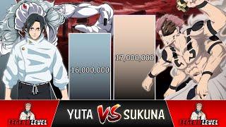 Yuta VS Sukuna POWER LEVELS 2024  JUJUTSU KAISEN Power Levels