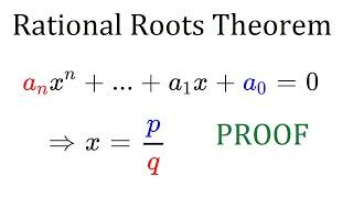 Rational Roots Proof