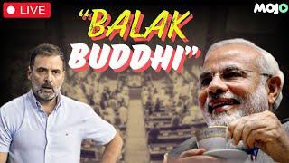 Modis Sholay Ki Mausi Reply to Rahul Amid Loud Chants of Manipur Manipur I Barkha Dutt LIVE