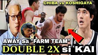 FARM TEAM Ang DAHILAN ng AWAY  Kai Sotto DOUBLE 2X Ang STATS vs CHIBA JETS REALTALK ni X-PBA KUME