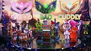 Team Good Bad & Cuddly On Stage  Masked Singer  SEASON 7