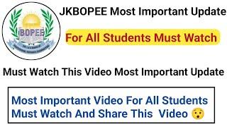 JKBOPEE Two Big Updates For All Candidates  Entrance And Merit Dates Anounced  Watch Video