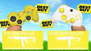 Winning Warzone on $10 vs $200 Best Buy Controllers