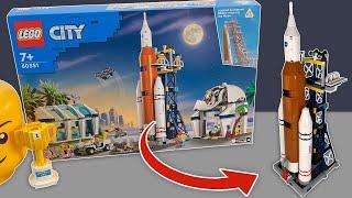 LEGO City Space Rocket Launch Center 60351 Speed Build Review