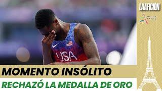 No quiso compartir la gloria deportiva rechazó la medalla de oro por un último intento