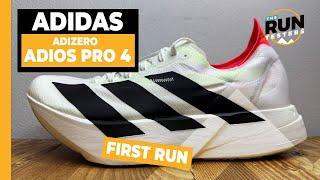 Adidas Adios Pro 4 First Run The Best Adios Pro carbon racer yet?