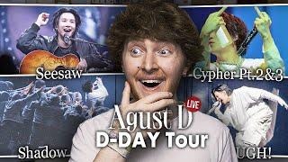 AGUST D IN CONCERT 2 Seesaw Cypher Pt.3&4 Shadow UGH DDaeng HUH?  D-DAY Tour Reaction