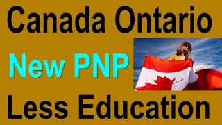 Ontario PNP 2020  Ontario in Demand Skills Stream New  Immigration To Canada Ontario