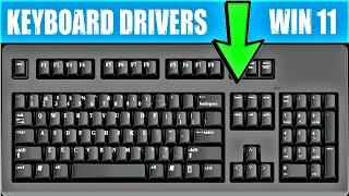 Reinstall Keyboard Driver Windows 11 - Update Keyboard Driver Windows 11 - Keyboard Not Working Fix