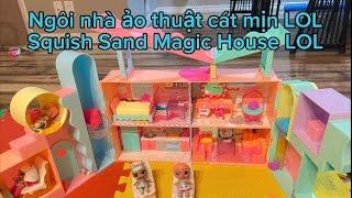 ASMR-Ngôi nhà kì diệu S q u i s h  Sand Magic  H o u s e L O L