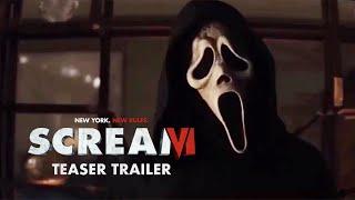 SCREAM 6 Teaser Trailer 2023  Concept