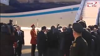 Официальный визит Президента Азербайджана Ильхама Алиева в Грузию