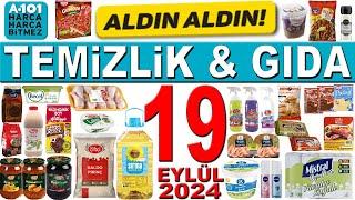 A101 KAHVALTILIK VE TEMİZLİK ÜRÜNLERİ BU HAFTA  A101 19 EYLÜL 2024 BAKKALİYE KATALOĞU  A101 İNDİRİM