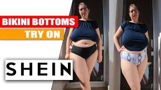 Plus Size Bikini Bottoms from Shein TryOn  No Bra