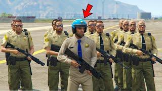GTA 5 - How to Join the Police Police Uniform Free Weapons