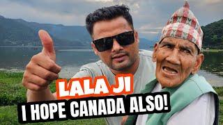 Lala Ji & Maysr - Lala Ji  Going To Canada With Maysr  Lala Ji Pokhara