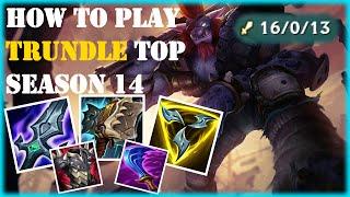 HOW TO PLAY TRUNDLE TOP SEASON 14 Full Guide 2024