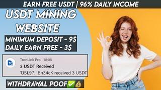 New USDT Site 2024  Best Usdt Investment Website  New Usdt Mining Site  New Usdt Earning Website