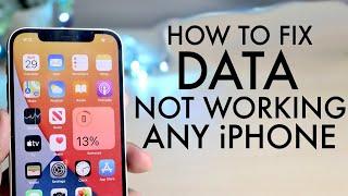 How To Fix Mobile Data Not Working On ANY iPhone