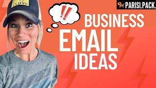 Email CONTENT IDEAS For Small Business Owners