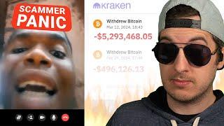 Scammer Loses His Mind Over $5000000 Mistake