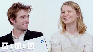 Robert Pattinson & Mia Wasikowska Answer the Webs Most Searched Questions  WIRED