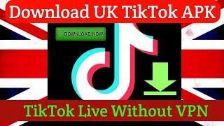 How to download uk tiktok apk  How to download tiktok live in pakistan  tiktok live download