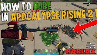 HOW TO DUPE in APOCALYPSE RISING 2 Roblox