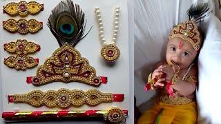 Krishna Jewellery Making At HomeKrishan Jewellery For Baby Boy And Girl