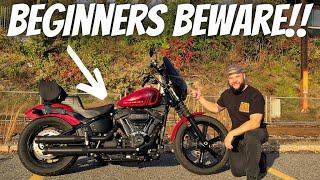 IS the Harley Street Bob 114 a GOOD BEGINNER Motorcycle?