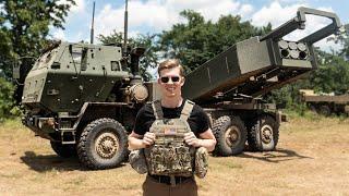 Firing the US Armys Incredible HIMARS Rocket Launcher