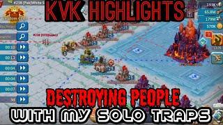 Lords Mobile - Solo Trap in FURY  Eating RALLIES  1000 IQ Trapping  KvK Highlights 