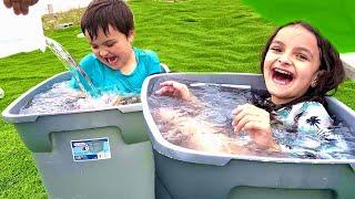 MINI HOT TUB Last to leave CHALLENGE