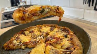 Размер имеет значение Пицца-пирог дома по рецепту от Рината