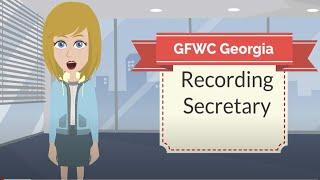 2020 Institute - GFWC Georgia Recording Secretary Presentation by Julie Walters Recording Secretary