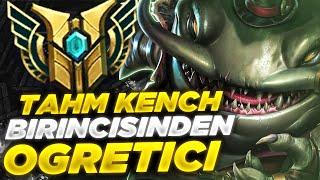 Tahm Kench 1.si Öğretiyor 3 Milyon Ustalık Puanlı Bu Çar Tam Bir 1v1 Kralı