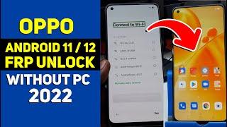 OPPO Android 11 Frp Bypass  2022