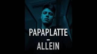 Papaplatte - Allein  Full Version - Lyrics