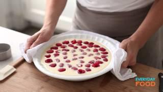 Baked Raspberry Custard  Everyday Food with Sarah Carey