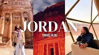 JORDAN TRAVEL VLOG   Petra by Night Wadi Rum Desert & Amman 