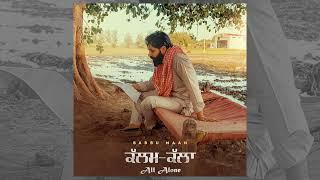 Kalam Kalla - Babbu Maan  All Alone  Audio teaser
