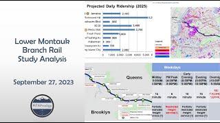 Lower Montauk Branch Rail Study Analysis