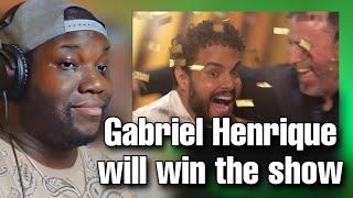 Gabriel Henriques impressive high notes STUN Sofia Vergara  Auditions  AGT 2023  Reaction