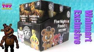 FNAF Walmart Exclusive Funko Mystery Minis Full Case Unboxing Five Nights At Freddys  PSToyReviews