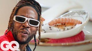 2 Chainz Eats Edible Bugs with His Kids  Most Expensivest  GQ