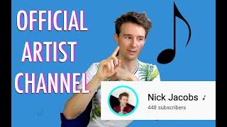 How To Get Official Artist Channel  on YouTube with Distrokid in under 5 minutes