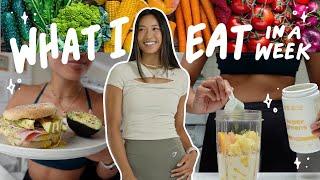 WHAT I EAT IN A WEEK  Intuitive Eating + Easy & Realistic Meals